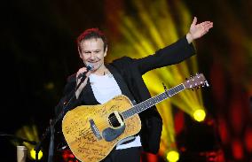 Concert of Ukrainian singer Sviatoslav Vakarchuk in Ivano-Frankivsk