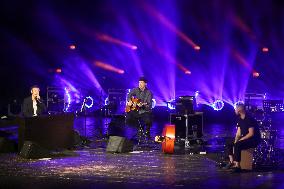 Concert of Ukrainian singer Sviatoslav Vakarchuk in Ivano-Frankivsk