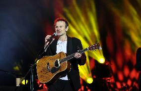 Concert of Ukrainian singer Sviatoslav Vakarchuk in Ivano-Frankivsk