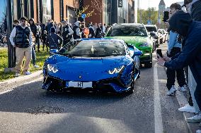 Supercar gathering