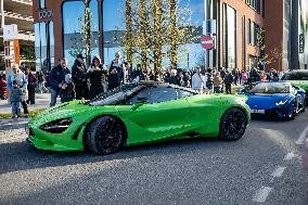 Supercar gathering