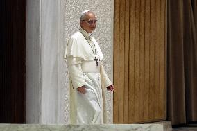 Pope Leo XIV Meets Representatives of The Media - Vatican