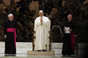 Pope Leo XIV Meets Representatives of The Media - Vatican