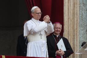 Pope Leo XIV Leads His First Regina Caeli Prayer - Vatican