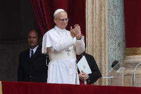 Pope Leo XIV Leads His First Regina Caeli Prayer - Vatican