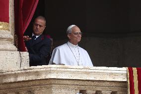 Pope Leo XIV Leads His First Regina Caeli Prayer - Vatican