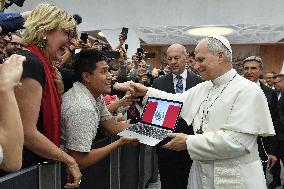 Pope Leo XIV Audience With Representatives Of The Media - Vatican
