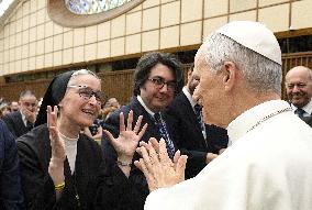 Pope Leo XIV Audience With Representatives Of The Media - Vatican