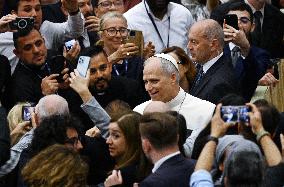 Pope Leo XIV Audience With Representatives Of The Media - Vatican