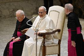 Pope Leo XIV Audience With Representatives Of The Media - Vatican