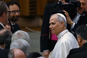Pope Leo XIV Audience With Representatives Of The Media - Vatican
