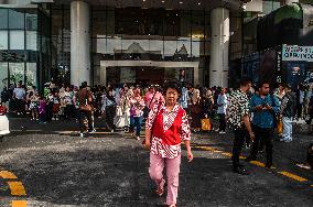 Indonesia's Hits By Earthquake M6.2