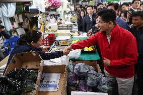 South Korea Presidential Election Campaign - Seoul
