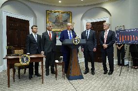 Trump Signs an Executive Order Lowering Prescription Drug Costs