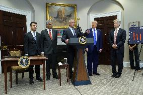 Trump Signs an Executive Order Lowering Prescription Drug Costs