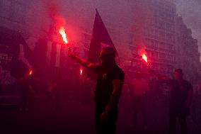 Neo-Fascist Demonstration - Paris