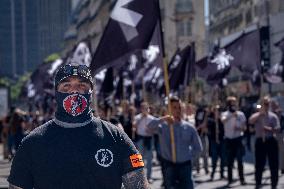 Neo-Fascist Demonstration - Paris