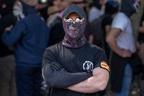 Neo-Fascist Demonstration - Paris