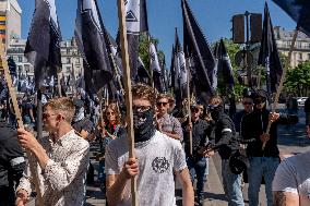 Neo-Fascist Demonstration - Paris