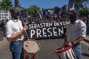 Neo-Fascist Demonstration - Paris