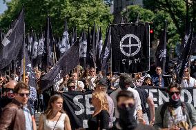 Neo-Fascist Demonstration - Paris