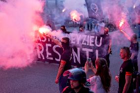 Neo-Fascist Demonstration - Paris