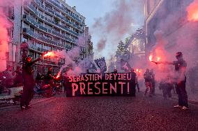 Neo-Fascist Demonstration - Paris