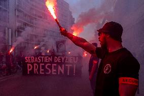 Neo-Fascist Demonstration - Paris