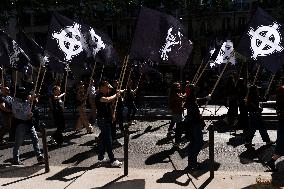 Neo-Fascist Demonstration - Paris