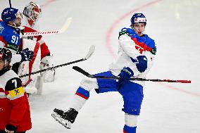 ICE HOCKEY WC AUSTRIA-SLOVAKIA