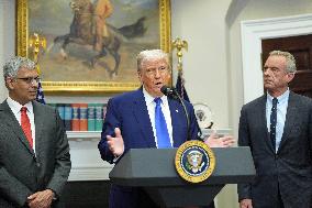 Trump Signs an Executive Order Lowering Prescription Drug Costs
