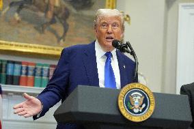 Trump Signs an Executive Order Lowering Prescription Drug Costs