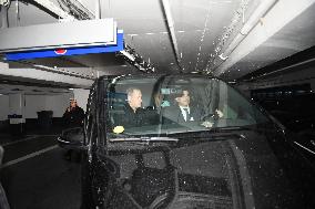 Kim Kardashian Arrives At Ritz Hotel in Paris