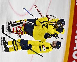 ICE HOCKEY WC FINLAND-SWEDEN