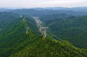Uninhabited Areas High Voltage Direct Current Transmission Lines