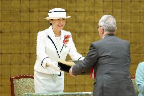 Japan Empress Masako at Red Cross event