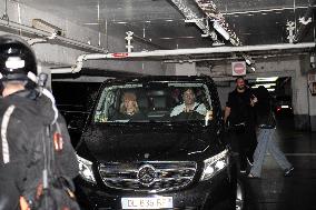 Convoy Carrying Kim Kardashian Arrives At The Ritz - Paris