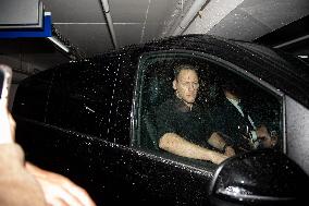Convoy Carrying Kim Kardashian Arrives At The Ritz - Paris