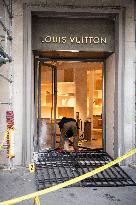 Louis Vuitton Store in Paris Hit by Ram-Raid Burglary