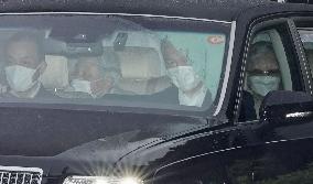 Former emperor discharged from hospital