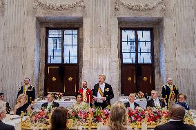 Royal Dinner for Diplomatic Corps in Amsterdam