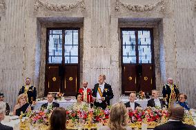 Royal Dinner for Diplomatic Corps in Amsterdam