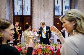 Royal Dinner for Diplomatic Corps in Amsterdam