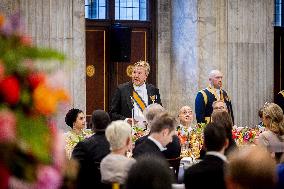 Royal Dinner for Diplomatic Corps in Amsterdam
