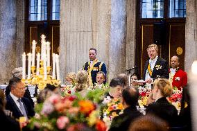 Royal Dinner for Diplomatic Corps in Amsterdam
