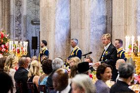 Royal Dinner for Diplomatic Corps in Amsterdam