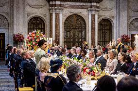 Royal Dinner for Diplomatic Corps in Amsterdam