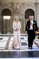 Royal Dinner for Diplomatic Corps in Amsterdam