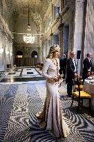 Royal Dinner for Diplomatic Corps in Amsterdam