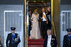 Royal Dinner for Diplomatic Corps in Amsterdam